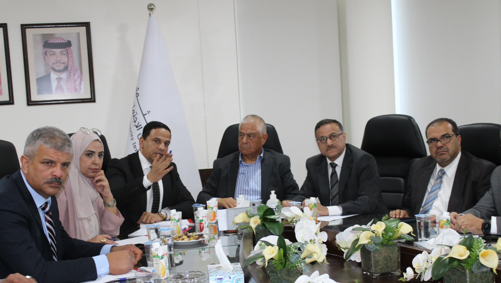 "عزم النيابية" تزور صندوق استثمار أموال الضمان 